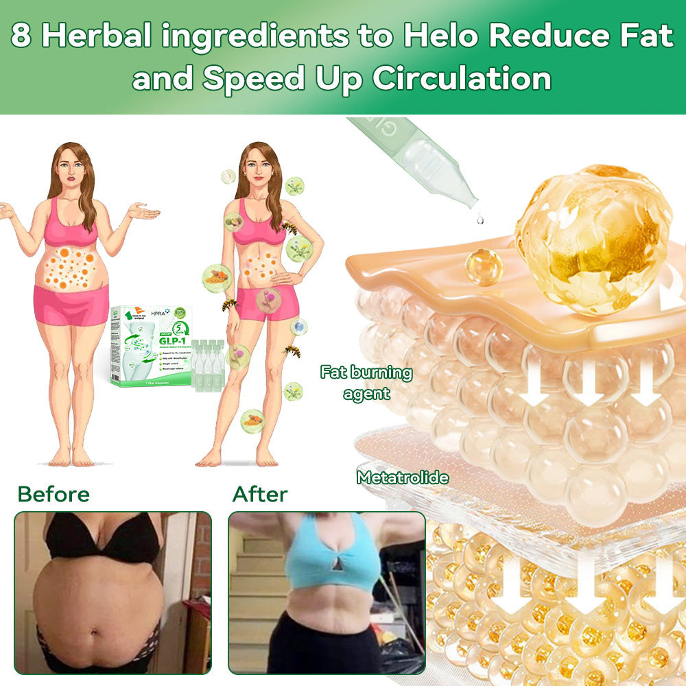 HPRA Recommendation Flagship Store Direct Sales❀ LERCEA®GLP-1Metabolic Balance Oral Ampoules🔥: Obesity,CardiovascularDiseases, Diabetes,Sleep Apnea Syndrome, joint lssues, etc🔥🔥
